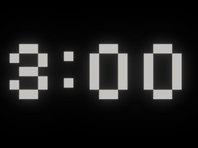 3:00 – The Witching&nbsp;Hour